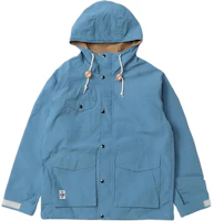 CHUMS Oversized Pocket Hoodie Jacket Unisex - Light Blue. CH04-1320-A002 CHUMS Oversized Pocket Hoodie Jacket Unisex - Light Blue. CH04-1320-A002