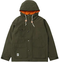 CHUMS Oversized Pocket Hoodie Jacket Unisex Army Green. CH04-1320-M022 CHUMS Oversized Pocket Hoodie Jacket Unisex Army Green. CH04-1320-M022