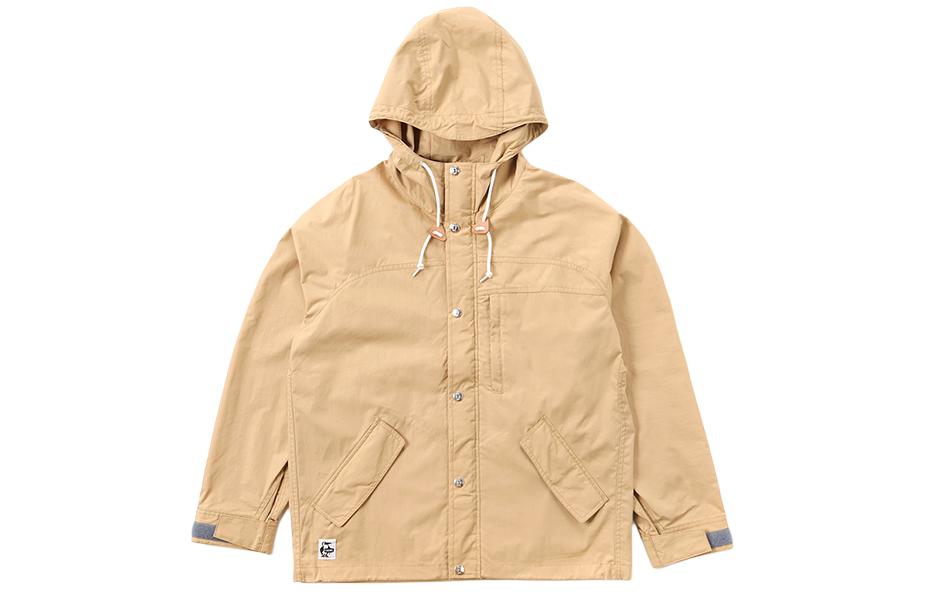 CHUMS Unisex Casual Breathable Comfort Jacket Khaki Color CH04-1396-8001