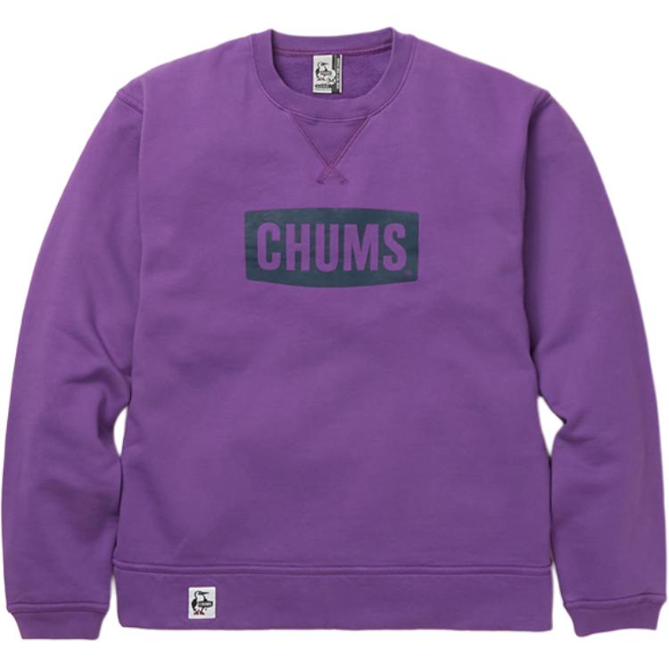 CHUMS Unisex Comfort Crewneck Sweatshirt Purple Lilac CH00-1416-P002