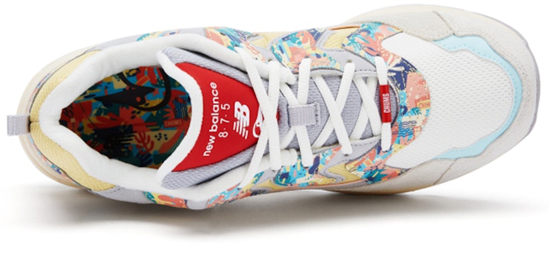 CHUMS x New Balance 拼接拼色 復古 低幫 跑步鞋 男女同款 灰黃迷彩 Lookbook CHUMS x New Balance 拼接拼色 復古 低幫 跑步鞋 男女同款 灰黃迷彩