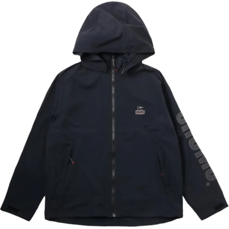 chums-zipper-hoodie-jacket-unisex-casual-sportswear-black-ch-04-1397-k001