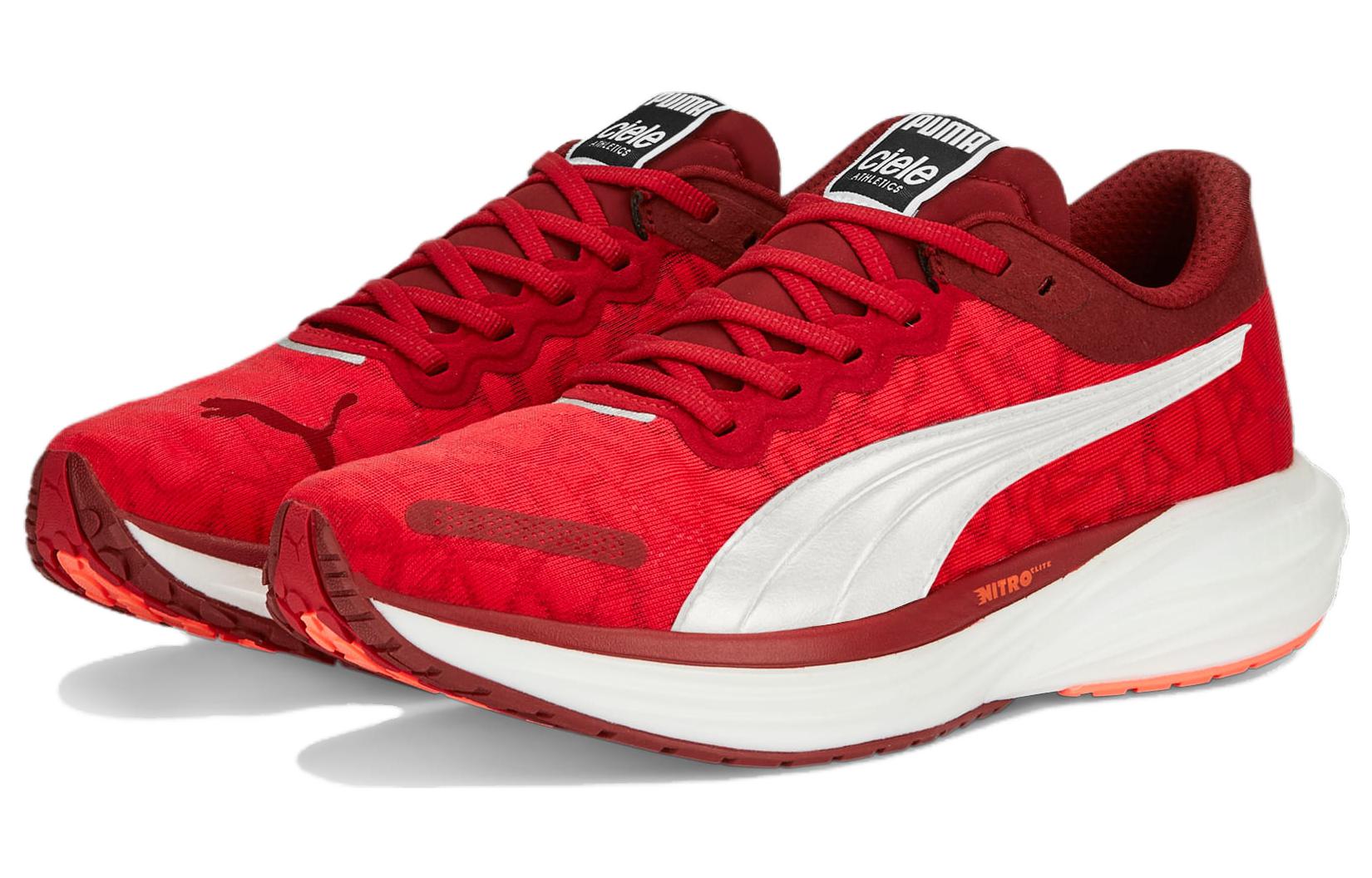 Shop Ciele Athletics x Puma Deviate Nitro 2 'Rojo Vibrante' 378436-01