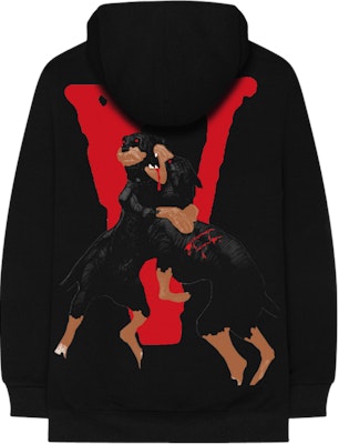City Morgue x Vlone Dogs Hoodie Black Order City Morgue x Vlone Dogs Hoodie Black