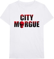 City Morgue x Vlone Dogs Tee White City Morgue x Vlone Dogs Tee White