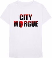 City Morgue x Vlone Drip Tee White City Morgue x Vlone Drip Tee White