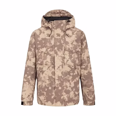 CK/Calvin Klein Camo Drawstring Hooded Jacket Multicolor J322645-0F4