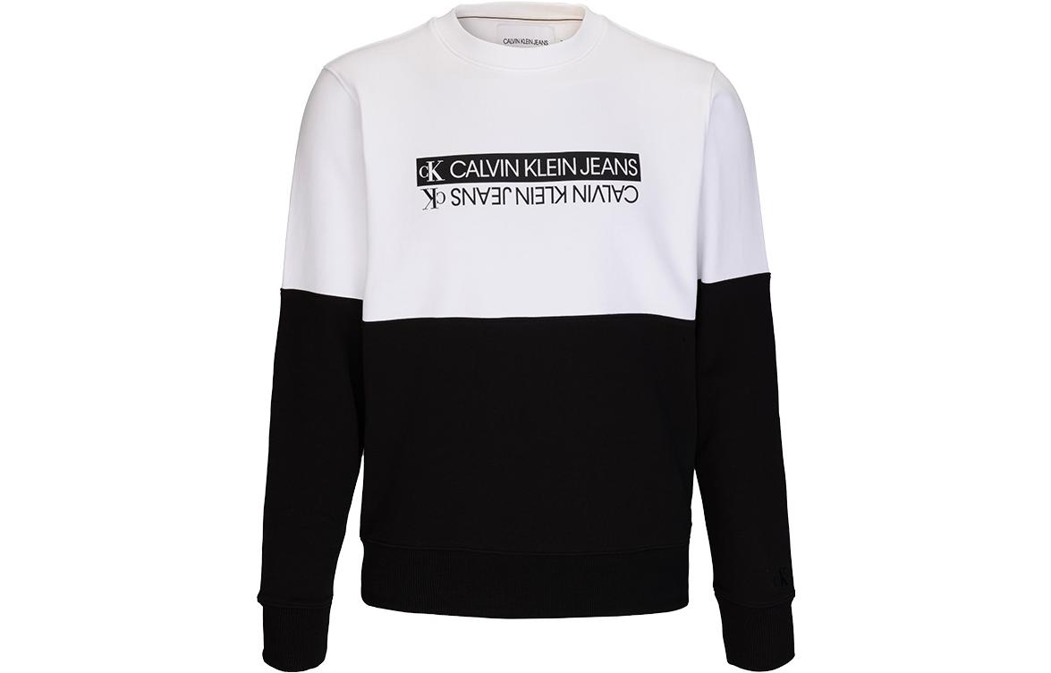 CK Calvin Klein Floral Printed Cotton Crewneck Sweatshirt J30J317154