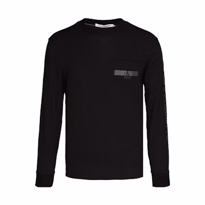 CK/Calvin Klein Logo Letter Print Crewneck Sweatshirt Unisex Black J30J317493-BEH