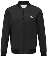 CK/Calvin Klein Logo Stand Collar Loose Fit Zip Jacket Men’s Black J322260LDD CK/Calvin Klein Logo Stand Collar Loose Fit Zip Jacket Men’s Black J322260LDD