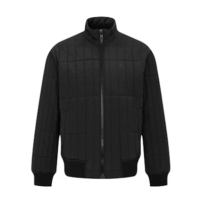 CK/Calvin Klein Quilted Logo Print Jacket Black J323026-BEH