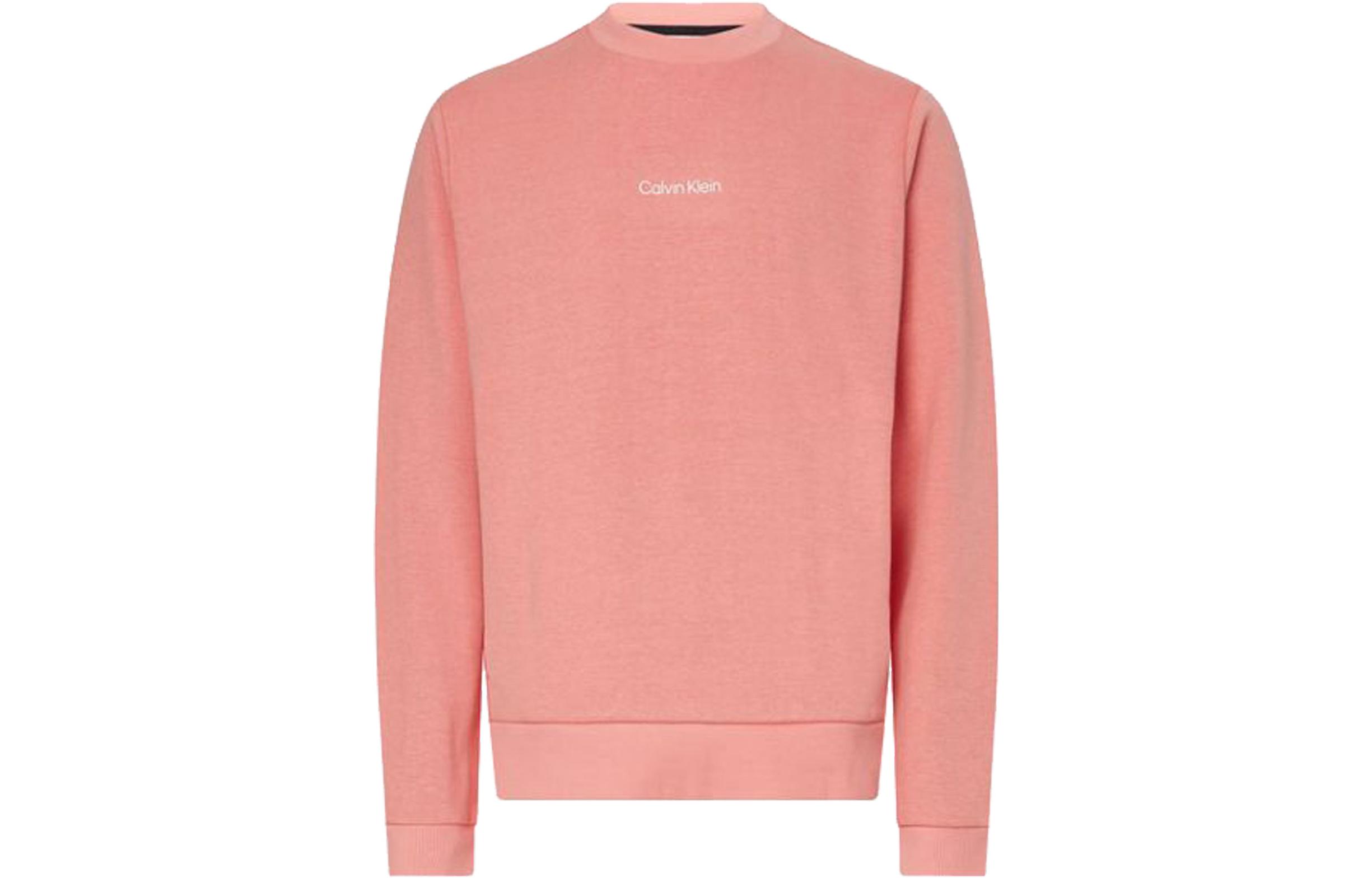 CK/Calvin Klein Small Logo Pink Pullover Sweatshirt Long Sleeve K10K109431-TI4