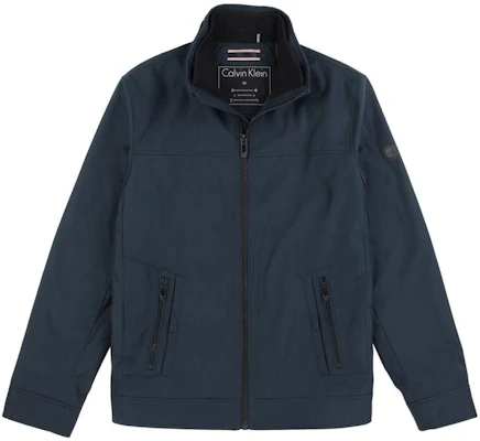 CK/Calvin Klein Jaket Pria Navy Blue Solid dengan Resleting Depan CM601581-5UM Buy CK/Calvin Klein Jaket Pria Navy Blue Solid dengan Resleting Depan CM601581-5UM