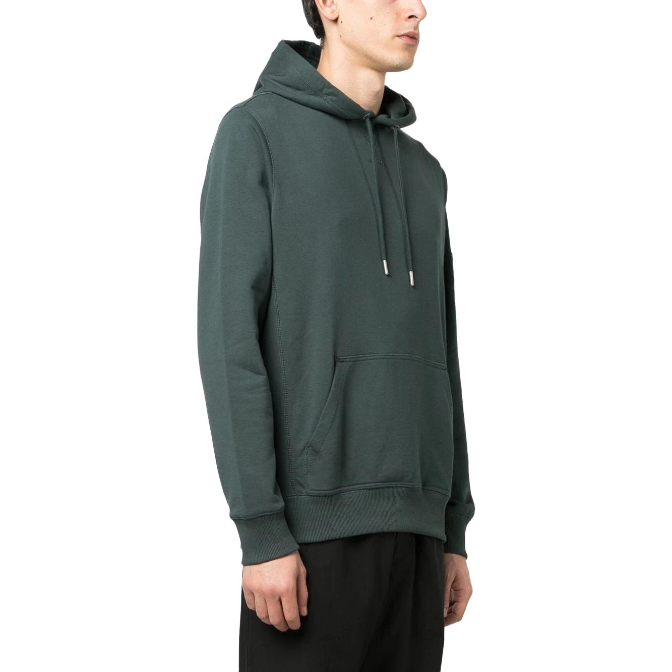 Purchase CK/Calvin Klein 纯色徽标连帽衫-深海藻绿色 J30J314036-L7E