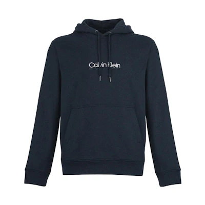 CK/Calvin Klein Solid Pullover Hoodie Men’s Deep Blue Long Sleeve MG-40FM269-410