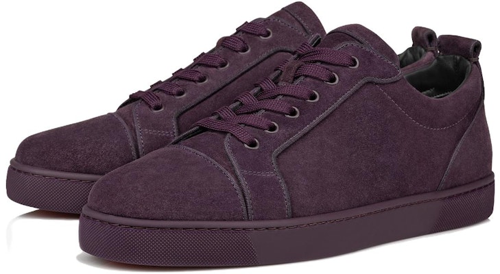 CL x Christian Louboutin Air Jordan 1 Mid Purple Suede