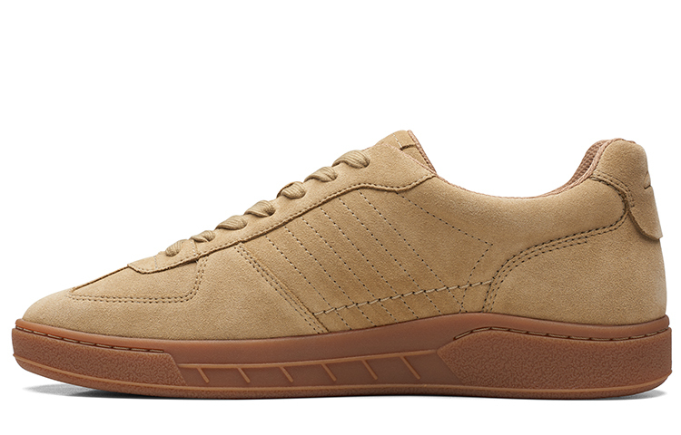 Clarks Casual Retro Fashion Sneakers Brown Classic Shoes 261703037