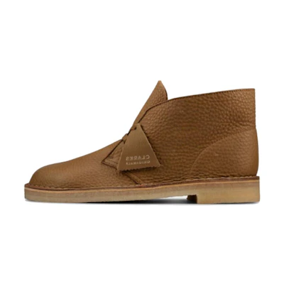 Clarks Desert Boots Leather 'Dark Olive'