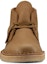 Lookbook Clarks Desert Boots Leather 'Dark Olive' 26157317