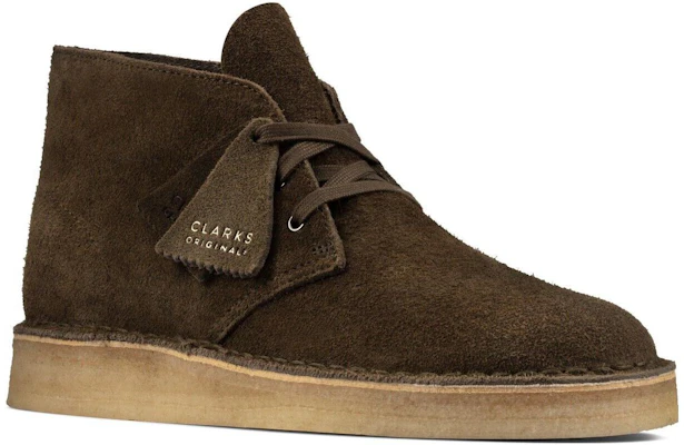 Clarks Desert Coal Suede Boots 'Olive' 26161692 Lookbook Clarks Desert Coal Suede Boots 'Olive' 26161692