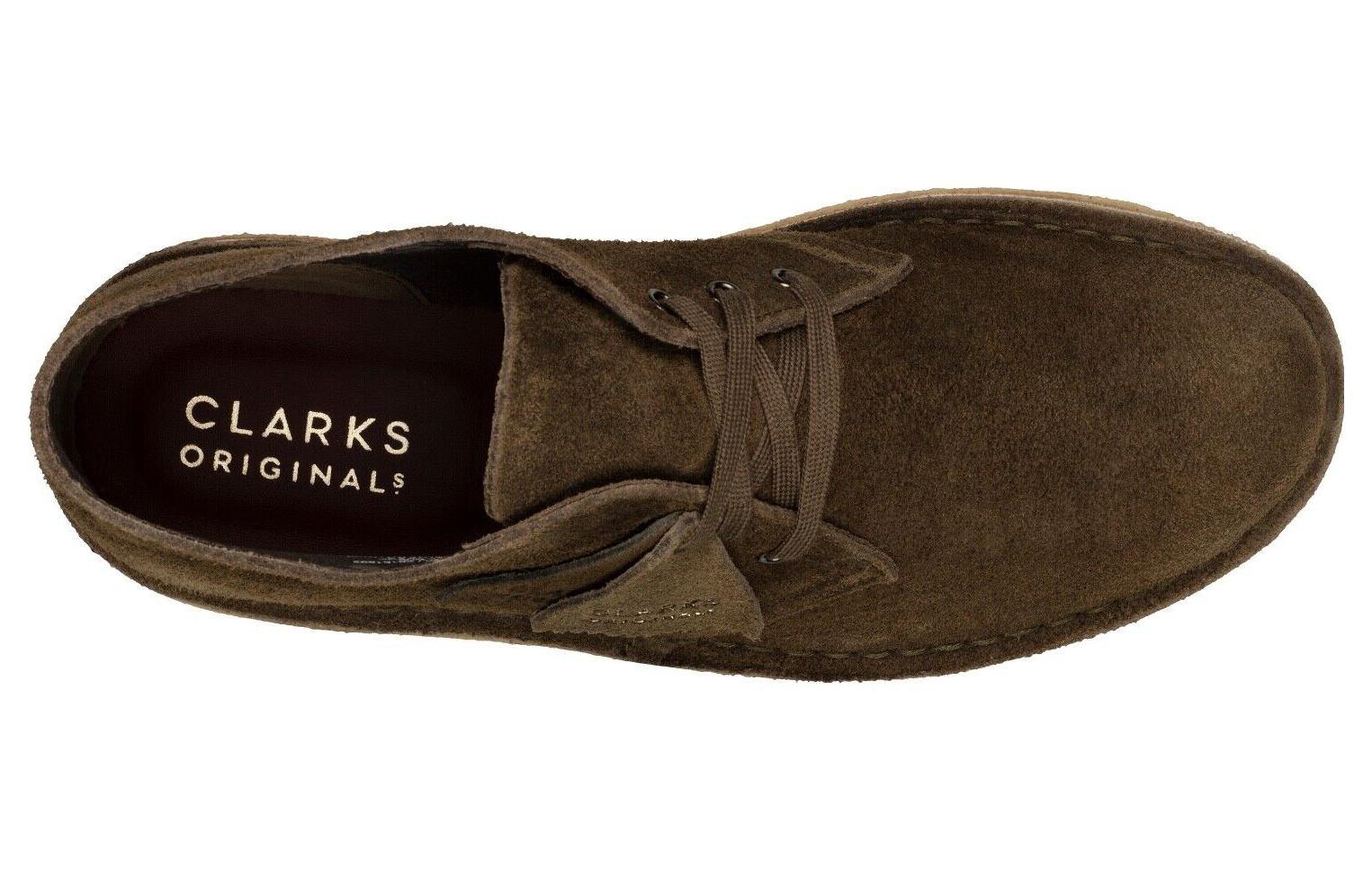 Clarks Desert Coal Suede Boots 'Olive' 圖 5