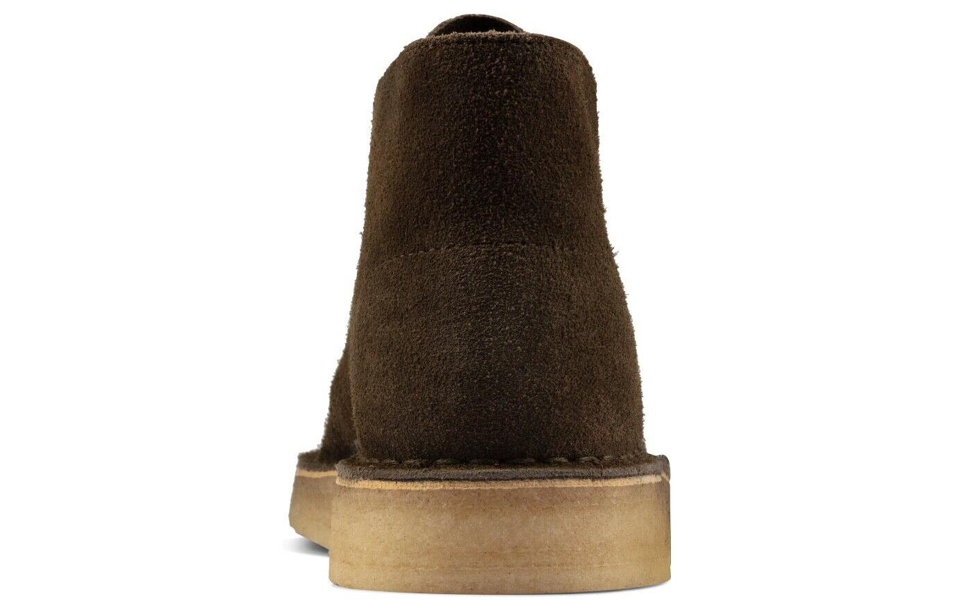 Sizing Botas de Gamuza Clarks Desert Coal ''Oliva''. 26161692