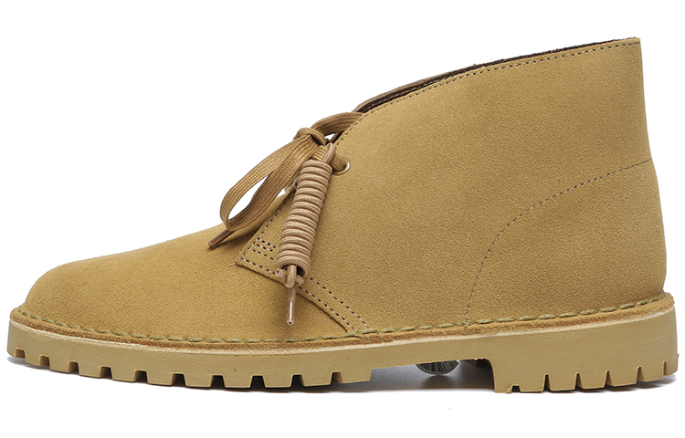 Clarks Desert Rock Classic Retro Ankle Outdoor Boots Men’s Ochre Yellow. 261627037