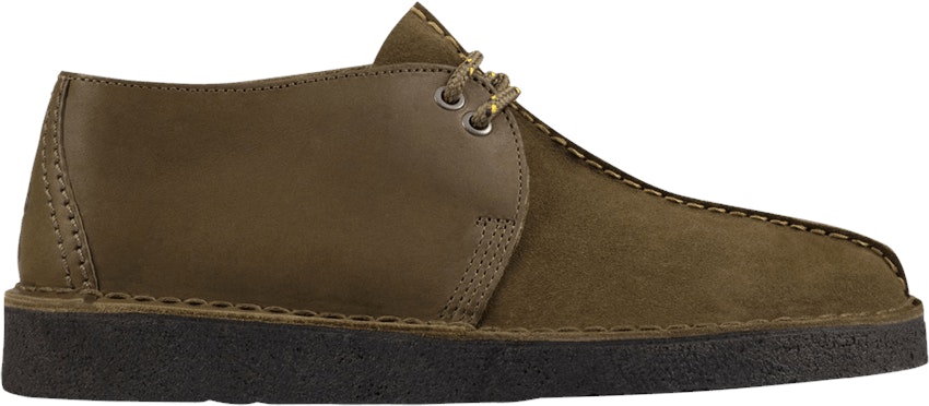 clarks-desert-trek-olive-combination