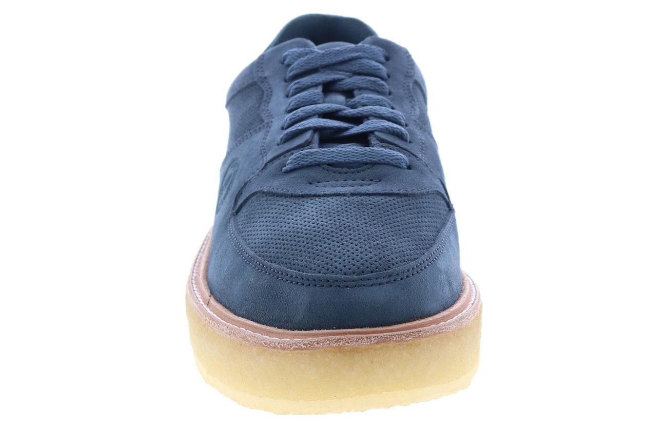 Shop Clarks 低筒鞋 '藍色麂皮' 26166900