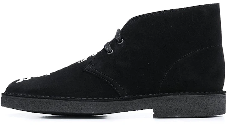 Clarks Originals Desert Boot Logo Palm Angels Hitam Putih PMIA050E20LEA0021001 Buy Clarks Originals Desert Boot Logo Palm Angels Hitam Putih PMIA050E20LEA0021001