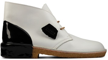 Clarks Originals Desert Boot White Black 26159092 Clarks Originals Desert Boot White Black 26159092