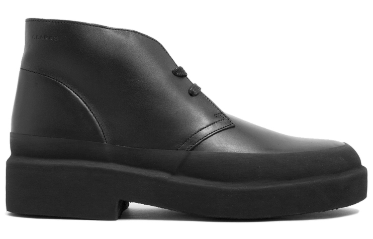 Clarks Originals Desert Galosh Black Leather 圖 3