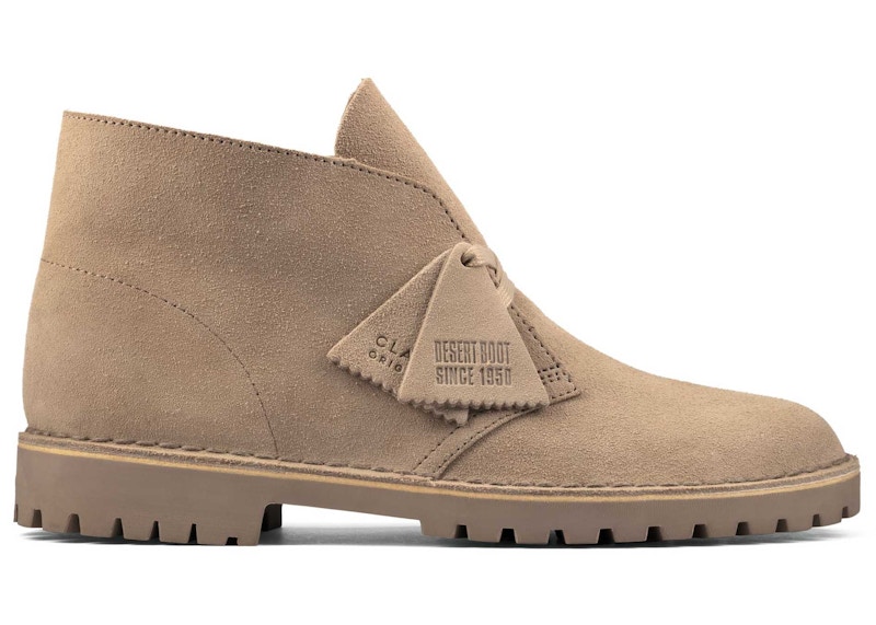 Clarks Originals Desert Rock Boot Sand Suede