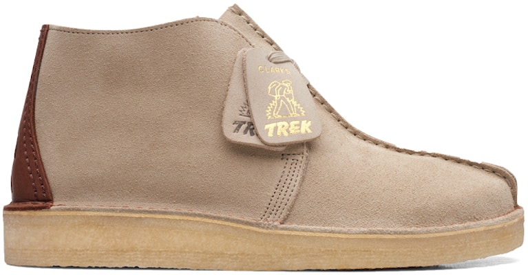 Clarks Originals Desert Trek Hi 50 Ankle Shoes 'Sand Suede' 261695357 Order Clarks Originals Desert Trek Hi 50 Ankle Shoes 'Sand Suede' 261695357