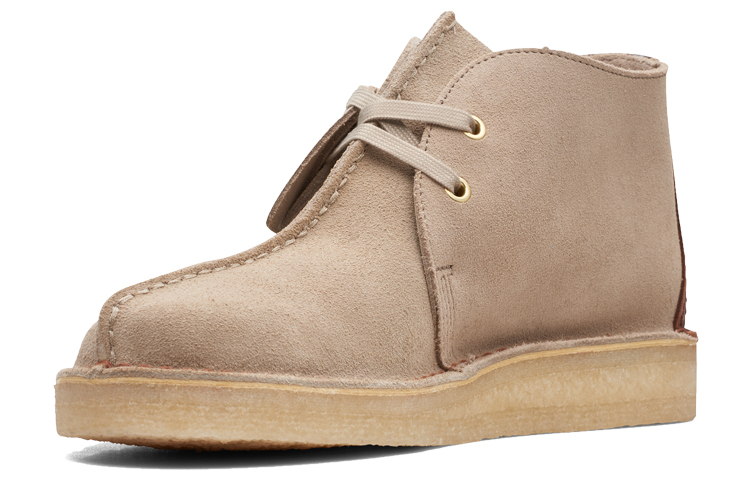 Shop Clarks Originals Desert Trek Hi 50 Zapatos Tobilleros 'Ante Arena' 261695357