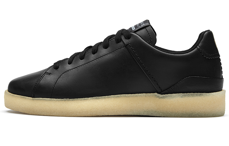 Clarks ORIGINALS Tormatch Retro Leather Sneakers Black Classic Style 261620607