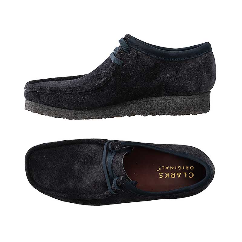Purchase Clarks Originals Wallabee Zwart. Eenvoudige zwarte schoenen. CLM68854R