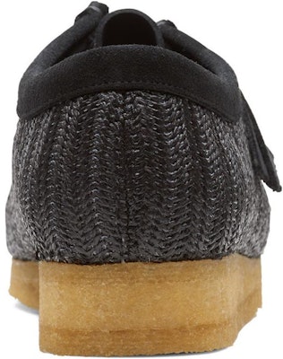 Clarks Originals Wallabee Hitam Raffia Txt 26165512 Purchase Clarks Originals Wallabee Hitam Raffia Txt 26165512