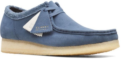Clarks Originals 华勒比 蓝色麂皮鞋 26166306 Order Clarks Originals 华勒比 蓝色麂皮鞋 26166306