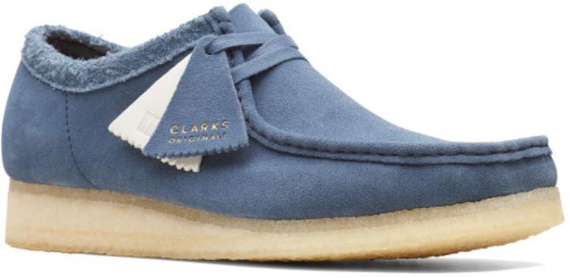 Clarks Originals Wallabee Biru Suede 26166306 Order Clarks Originals Wallabee Biru Suede 26166306