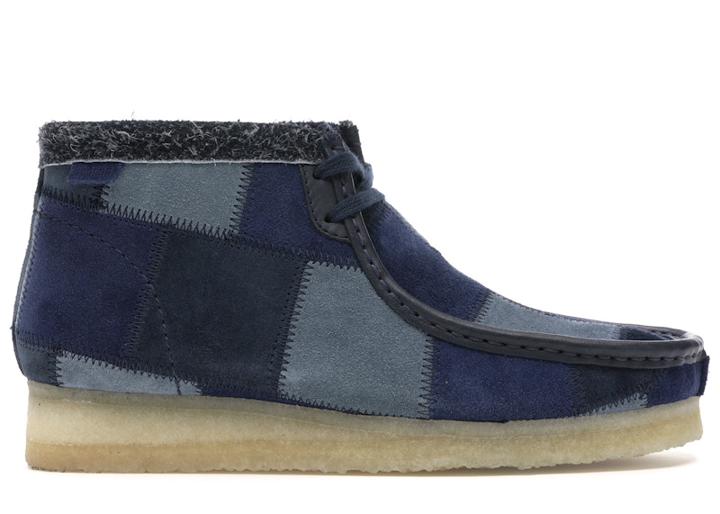 Clarks Originals Wallabee Bodega Patchwork Blue
