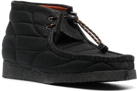 クラークス オリジナルズ ワラビーブーツ ブラック キルティング 26168801 Order クラークス オリジナルズ ワラビーブーツ ブラック キルティング 26168801