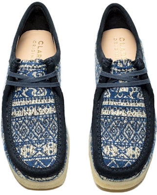 Clarks Originals Wallabee Boot Kain Biru 26166649 Lookbook Clarks Originals Wallabee Boot Kain Biru 26166649