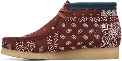 Clarks Originals Wallabee Boot Brick Paisley 26168826 Clarks Originals Wallabee Boot Brick Paisley 26168826