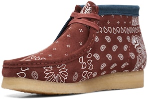 クラークス ワラビーブーツ ブリックペイズリー 26168826 Order クラークス ワラビーブーツ ブリックペイズリー 26168826
