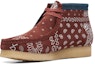 Order Clarks Originals Wallabee Boot Brick Paisley Lelaki & Wanita 26168826