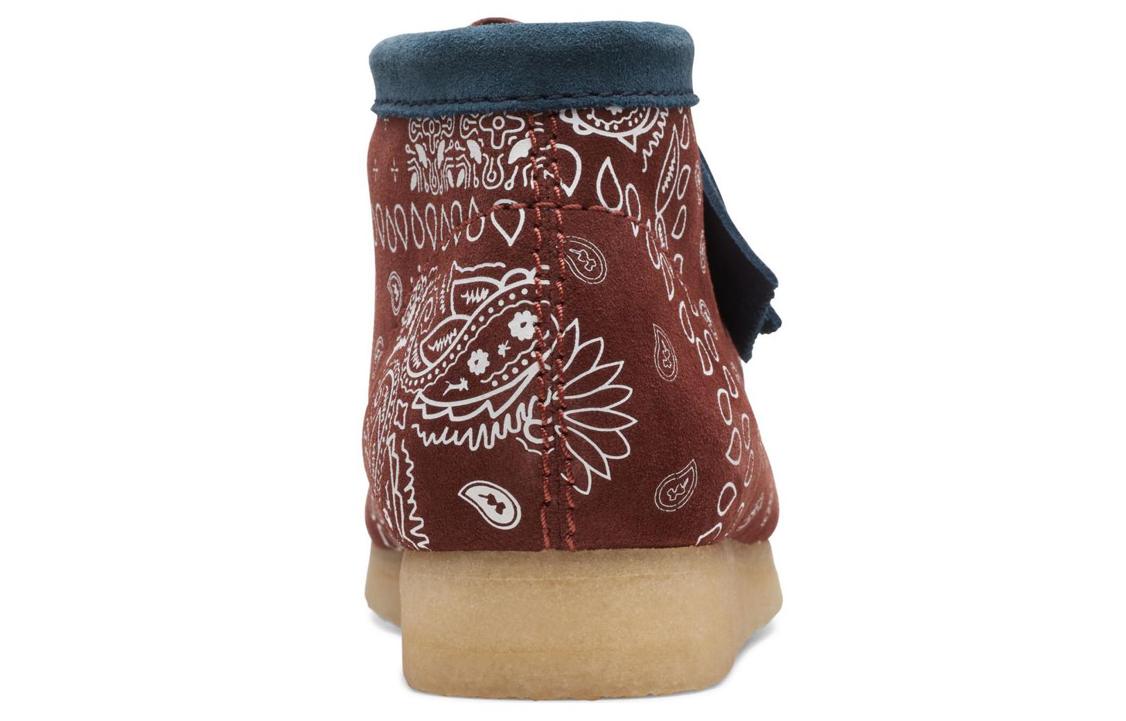 Lookbook Clarks Originals Wallabee Boot Brick Paisley Pria/Wanita 26168826