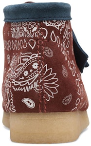 Clarks Originals Wallabee Boot Brick Paisley Lelaki & Wanita 26168826 Lookbook Clarks Originals Wallabee Boot Brick Paisley Lelaki & Wanita 26168826