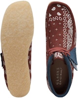 クラークス ワラビーブーツ ブリックペイズリー 26168826 Shop クラークス ワラビーブーツ ブリックペイズリー 26168826