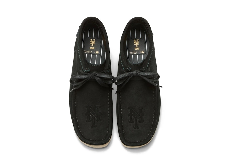 Order クラークス オリジナルズ ワラビー ブーツ キス ニューヨーク メッツ ダークグリーン CK26166602